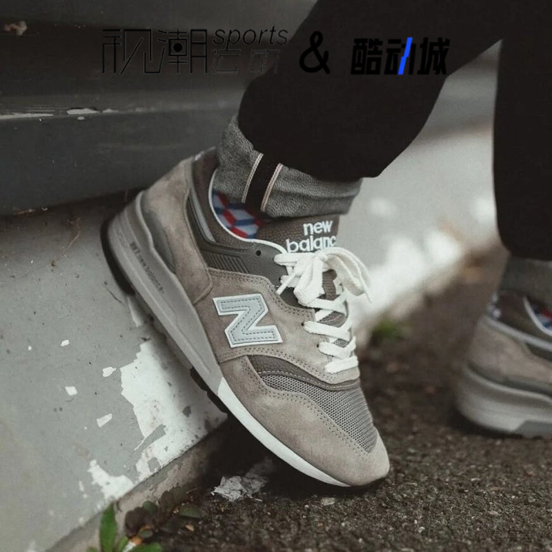 NB997灰棕色时尚潮流耐磨休闲鞋