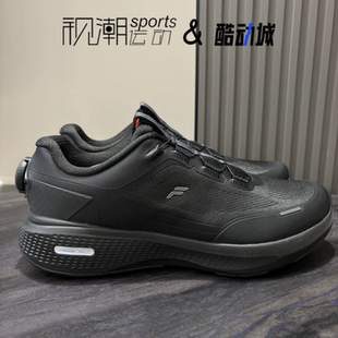 FILA斐乐BOA柔云3+ 黑色男缓震专业运动训练路跑鞋A12M541114FBA