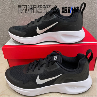 耐克WearalldayRUN黑白跑步鞋