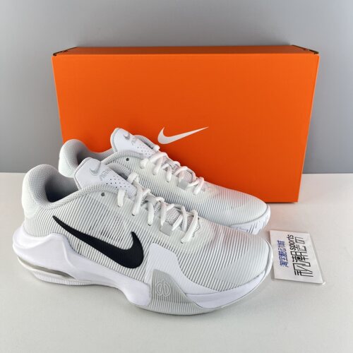 耐克AirMax黑白男经典实战篮球鞋