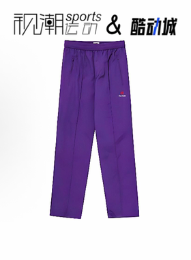 New Balance NB 紫色男舒适针织印花Logo休闲运动长裤MP31541-PRP