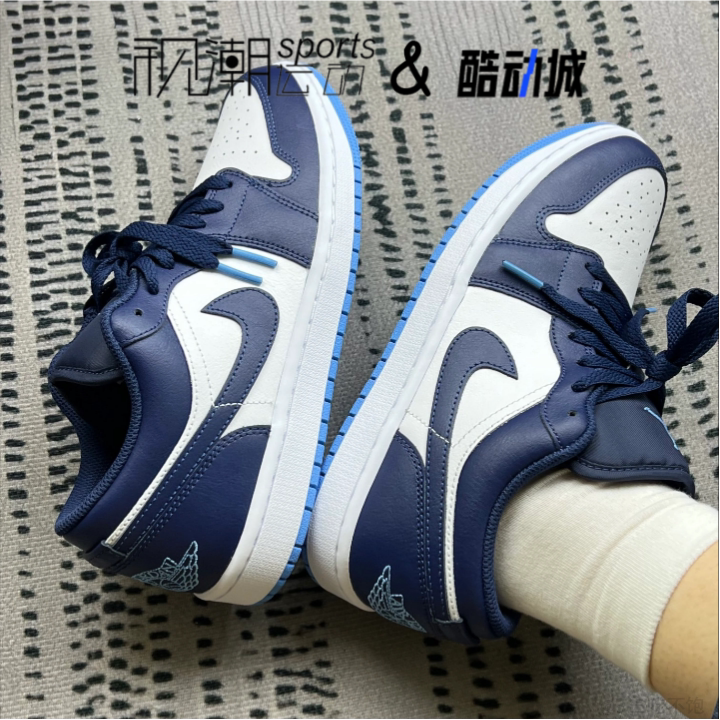AJ1蓝白舒适时尚运动复古篮球鞋