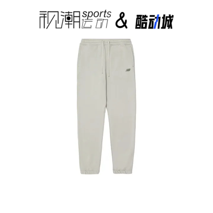 NB浅灰男针织长裤百搭运动休闲
