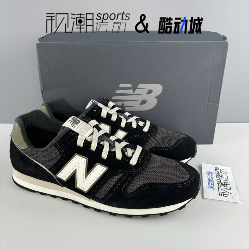 New Balance NB 373黑色男女网布透气耐磨舒适运动休闲鞋ML373OM2