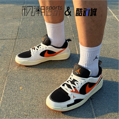 JordanCMFTEra黑橙运动篮球鞋