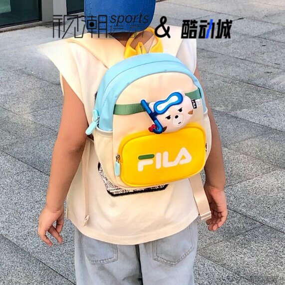斐乐ORIGINALE马鞭草黄轻量书包