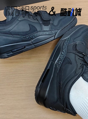 Jordan Legacy 312 AJ 312黑色男女气垫复古运动篮球鞋IQ9784-001