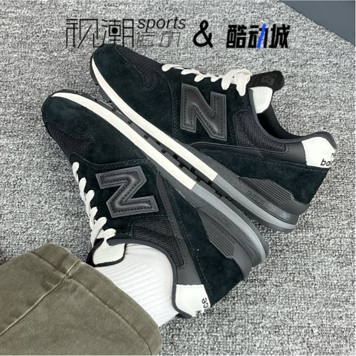 NBA996黑色舒适百搭运动休闲鞋