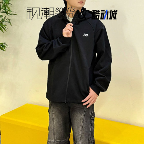 NBFW24黑色男女连帽夹克外套