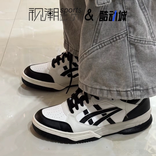 1203A505 运动休闲鞋 100 Spotlyte黑白男女板鞋 Asics亚瑟士Gel