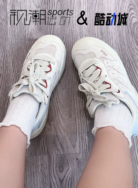 FILA斐乐蛋包鞋 亮灰色女子复古百搭运动休闲板鞋F12W542203FLI