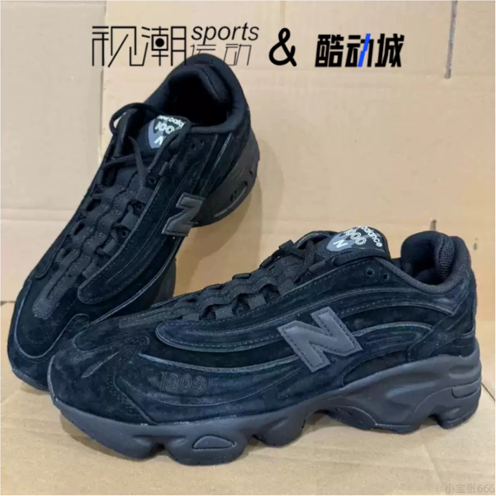 NB1000黑色舒适百搭运动休闲鞋