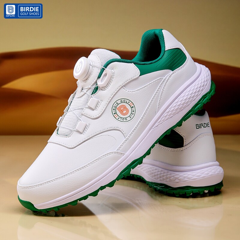 Birdie高尔夫球鞋男士运动休闲鞋百搭纽扣鞋带2024新款男鞋