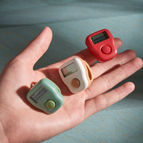 一心小型手按夜光计数器