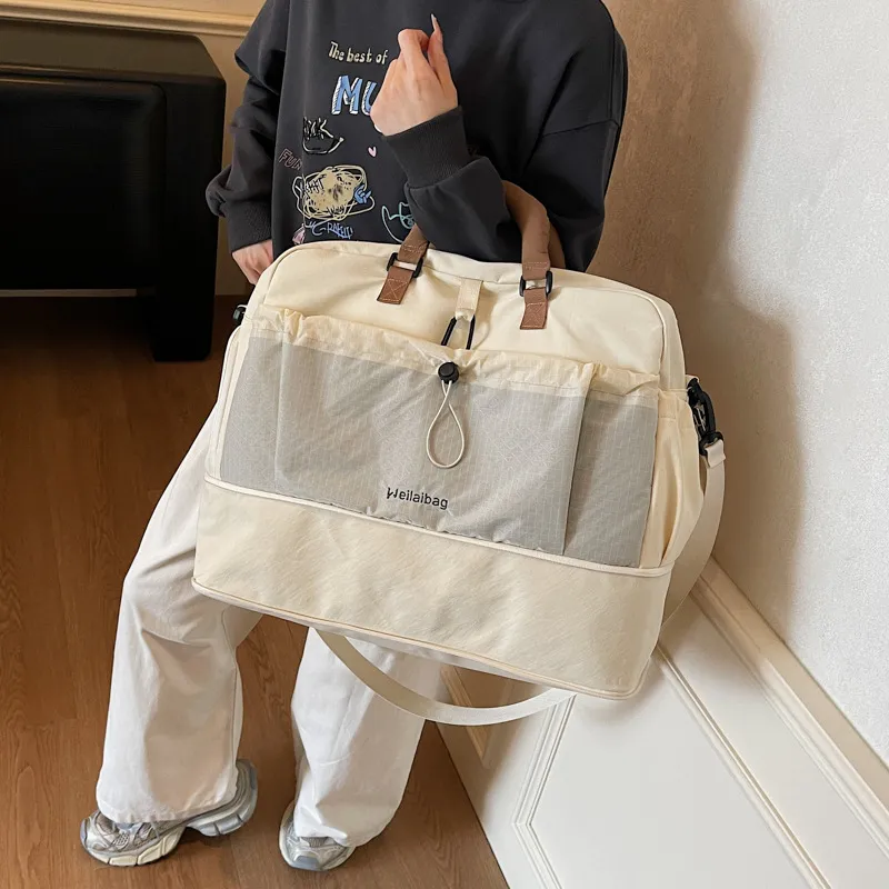 可扩展行李包女大容量短途手提旅行包女士轻便干湿分离瑜伽健身包,箱包皮具/热销女包/男包,旅行袋,淘宝优惠券,粉丝福利购,淘宝优惠卷