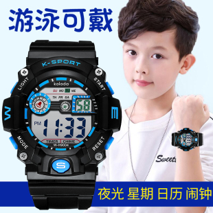 潮流男士 運(yùn)動(dòng)型手表男防水防摔機(jī)械青少年初中學(xué)生兒童韓版 電子表