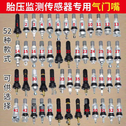 汽车轮胎胎压监测气门嘴专用传感器真空嘴传感器加气嘴套装精品
