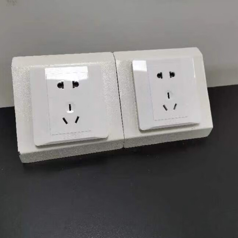 实验室插座盒实验台插座盒边台插座盒86岛式插座盒岛式三角形线槽