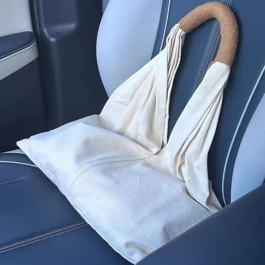 简约文艺帆布包女2025小众手提包休闲布袋包大容量托特