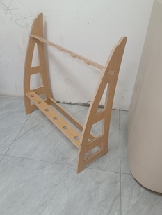 实木加特林烟花置物架展示架刀剑展示架