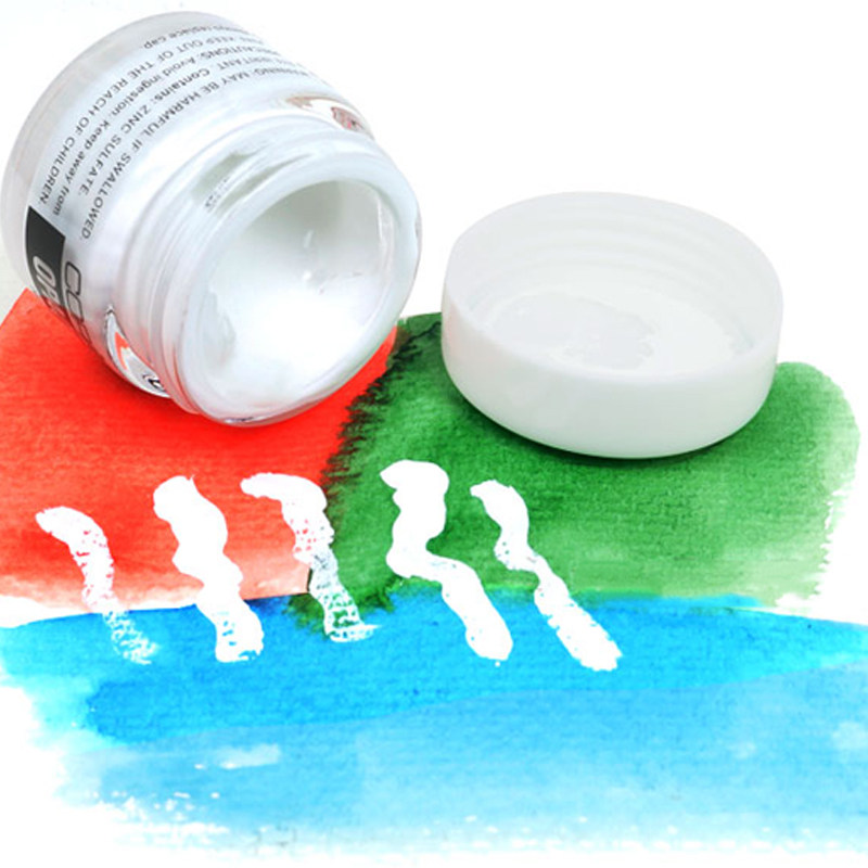 일본 COPIC 불투명 흰색 흰색 안료 미백 액체 수채화 하이라이트 잉크 6ML10M