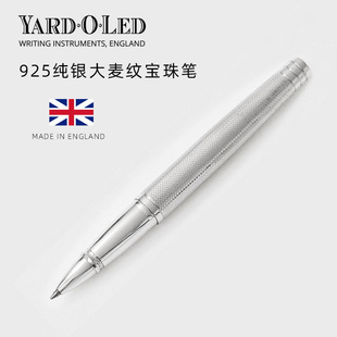 英国原装 led 叶欧莱YOL纯银金属宝珠笔签字笔中性笔 进口Yard