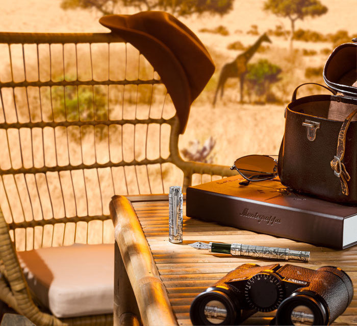 Montegrappa万特佳 海明威Adventure冒险者冒险家纯银笔身18K钢笔