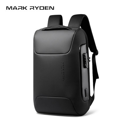 马可·莱登双肩背包男大容量旅行包15.6英寸笔记本电脑包休闲书包