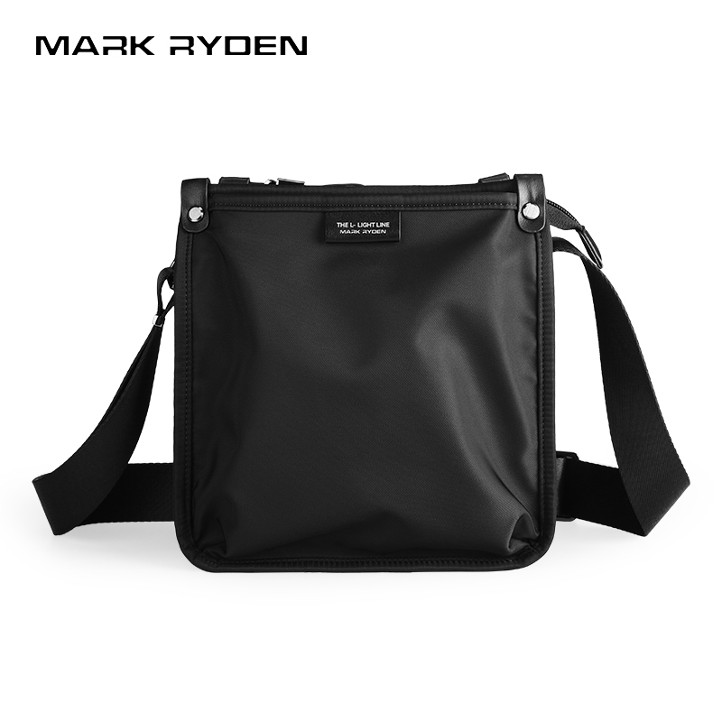 马可·莱登男士单肩包斜挎包大容量多功能上班通勤包休闲简约背包