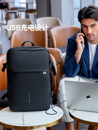 Мужской рюкзак, вместительная и большая сумка для путешествий, ноутбук, 17.3 дюймов