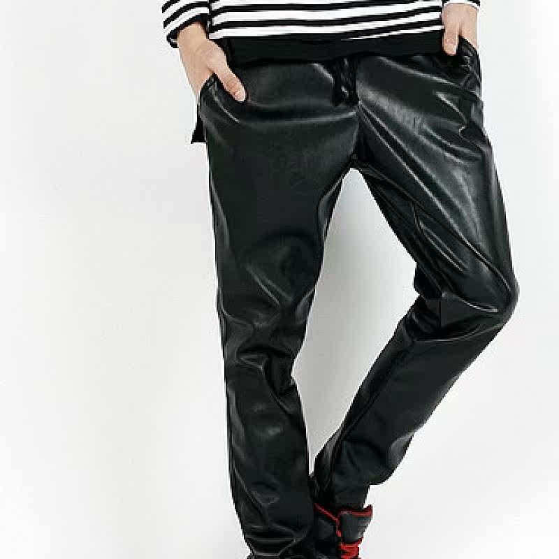 Pantalon cuir homme pour jeunesse REMEMBERCLICK - Ref 1479866 Image 3