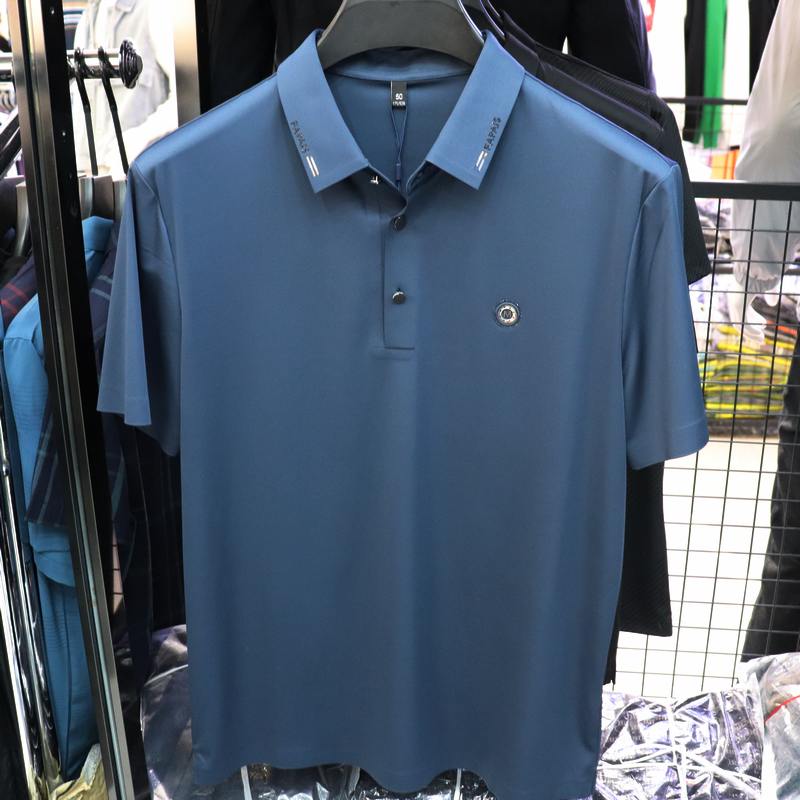 2022夏季新款希治鲨鱼男装男士时尚休闲短袖圆领t恤简约上衣862