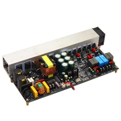 YD1000W大功率D类数字功放板双声道500W+500W桥接1000W带开关电源