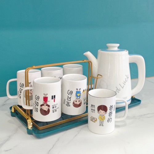 亲子水具套装客厅配架托盘家用