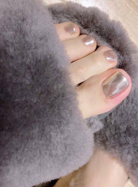 脚指甲贴片夏日显白可新娘孕妇