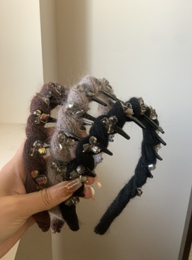 韩国2025新款高级感气质水钻发箍发饰头饰发圈头饰发发箍头箍女