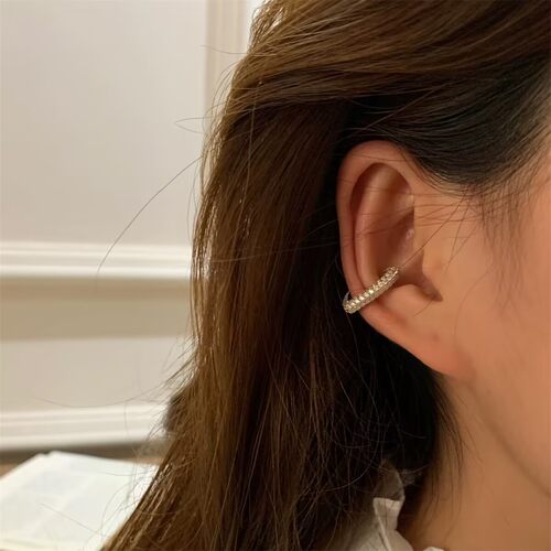 韩国轻奢满钻无耳洞耳骨夹新款