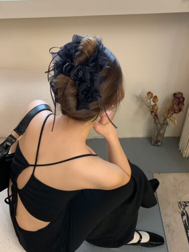 很显发量多，显脸小新款女2026新款高级感气质发饰发夹发抓鲨鱼夹