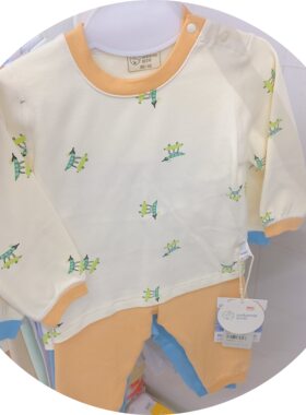旺贝特婴幼儿童装秋冬新款儿童内衣套装宝宝秋衣秋裤断码清仓