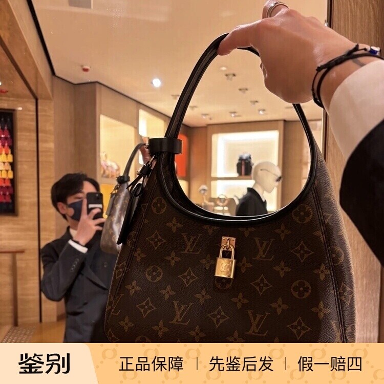 奢店正品 2025新款 LV/路易威登 The Drop 腋下菜篮子手袋 M12940