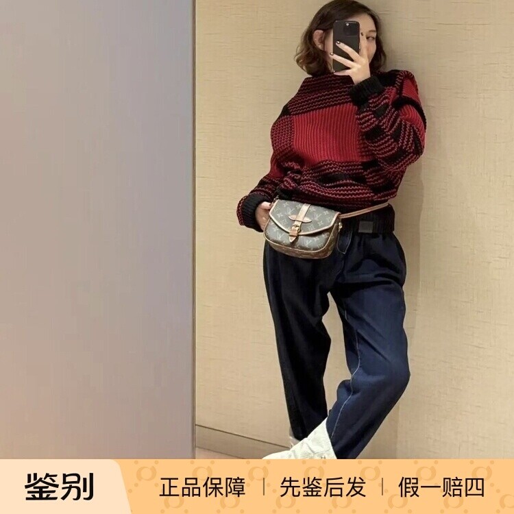 奢店代购 2025新款 LV/路易威登 SOLO 复古款马鞍腰包胸包 M27096