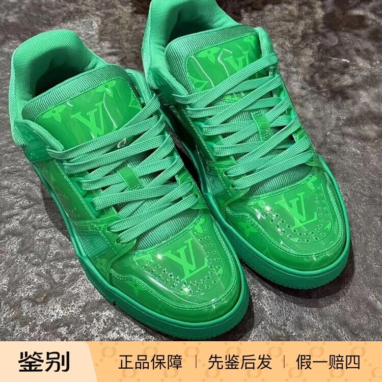 奢店 2025新款 LV/路易威登 TRAINER透明pvc运动鞋 1AHDKW 1AHDJ8