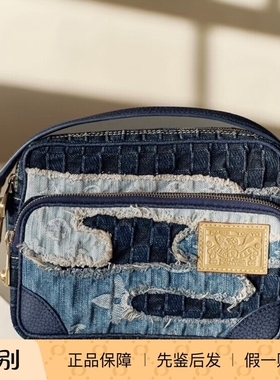 奢店 2025新款 LV/路易威登 x NIGO 菲董联名NIL 牛仔手袋 M15296