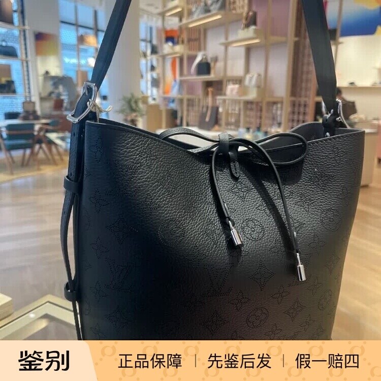 新款奢店代购 2024 LV/路易威登 FLORE牛皮水桶通勤单肩包 M12140
