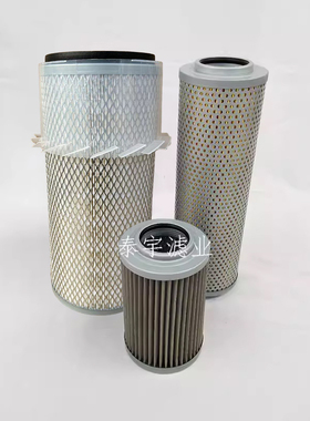 适用斗山大宇挖掘机DH55/60-5/7空气滤芯液压回油/吸油/先导滤芯
