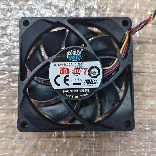 全新 酷冷7015 7CM风扇 4线液压PWM温控 FA07015L12LPB 12V 0.25A
