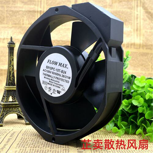 FLOW MAX 5915PC-10T-B24 17238 AC100V 31W 轴流风机
