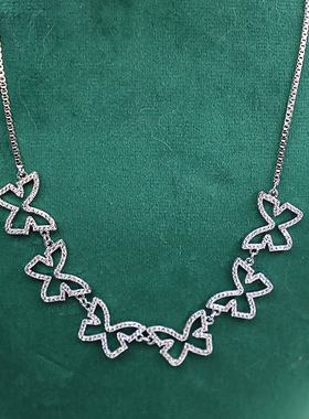 重工微镶欧美范项链清仓价35