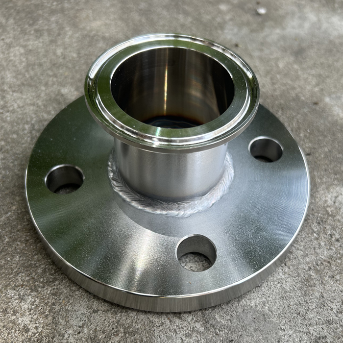 法兰快装接头变径法兰卡盘
