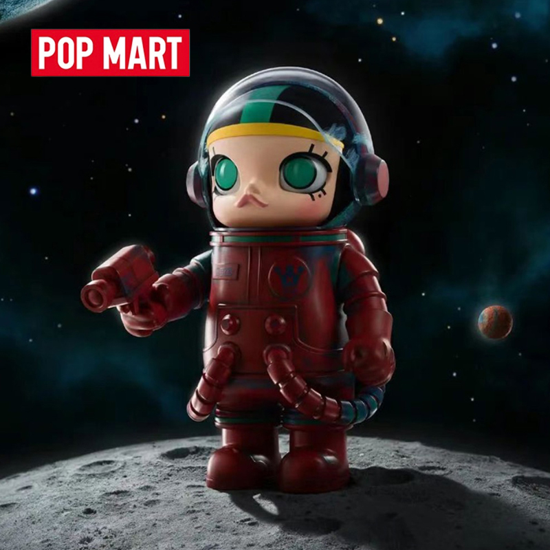 POPMART泡泡玛特MEGA SPACE MOLLY 400%你好月亮大娃手办潮流摆件